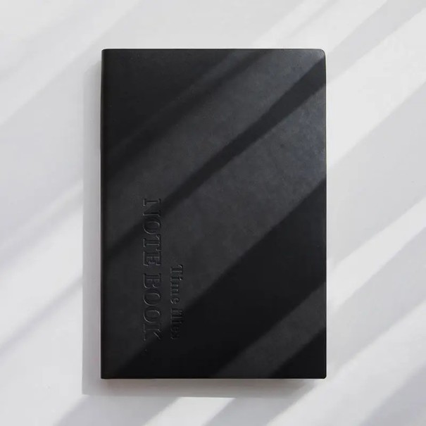 Caderno quadriculado A5 148 x 212 mm 264 páginas papel 78g Caderno para escrever e desenhar Papel suave 5mm quadrados Para escola preto