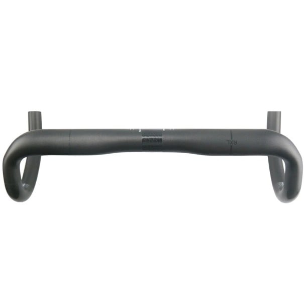 Cadran de carbon pentru biciclete de șosea cu arc compact 400 mm partea superioară 380 mm partea inferioară carbon negru cu dungi negre 1