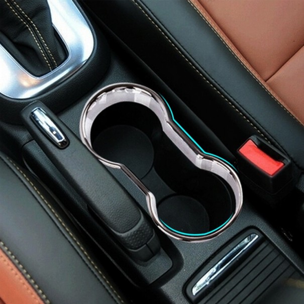 Cadre décoratif pour support de boisson de voiture pour Opel Mokka 1