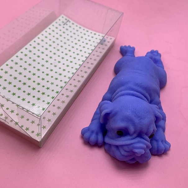 Cagnolino da schiacciare blu