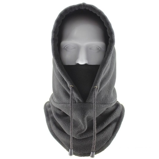 Cagoule d'hiver pour homme A1 gris
