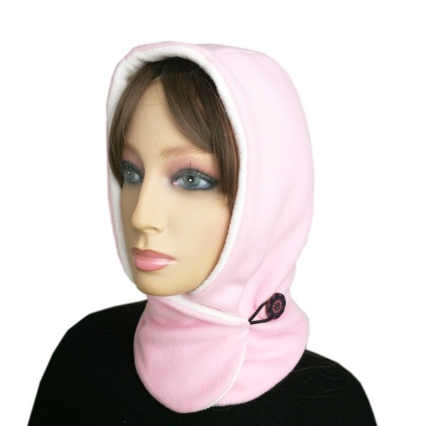 Cagoule de Inverno para Senhora rosa claro