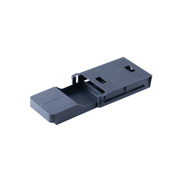 Caixa adesiva para baixo da mesa 22,5 x 16,3 cm azul escuro