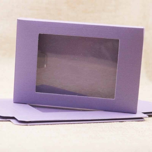 Caja de regalo para dulces 10 uds C605 morado