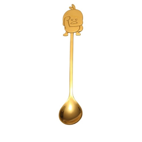 Čajová lyžička 15 cm zlatá