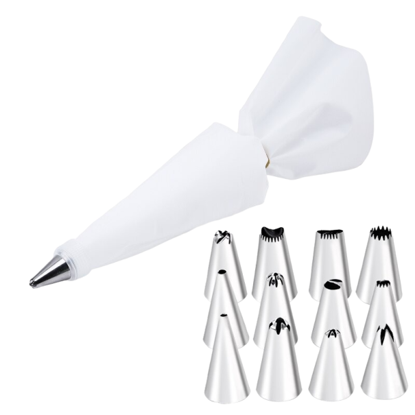 Cake Decorating Set white