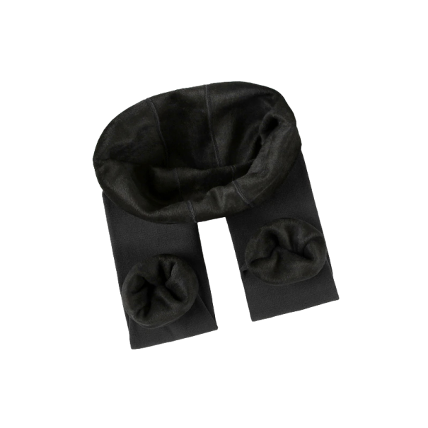 Calças de collants aquecidas preto S