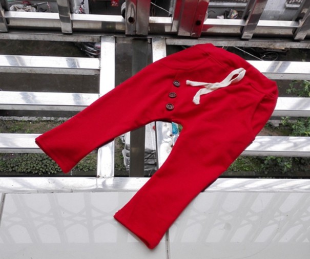 Calças de menino estilizadas J3248 vermelho 3