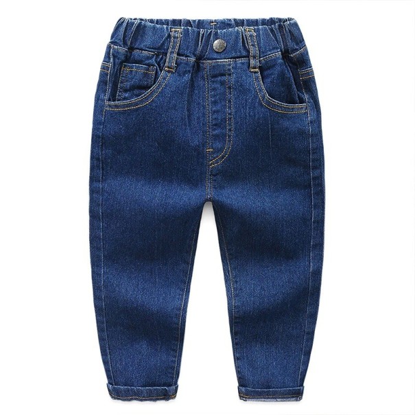 Calças de menino L2196 azul escuro 8