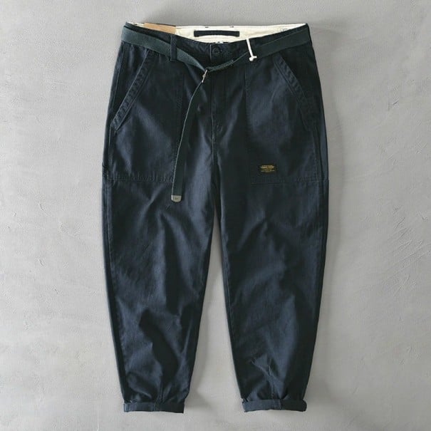 Calças Masculinas F1364 azul escuro S