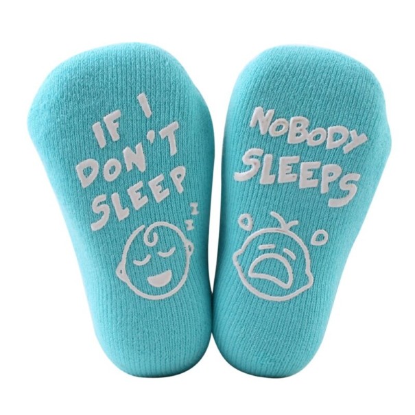 Calcetines antideslizantes para niños A1497 azul claro Calcetines antideslizantes para niños A1497 azul claro
