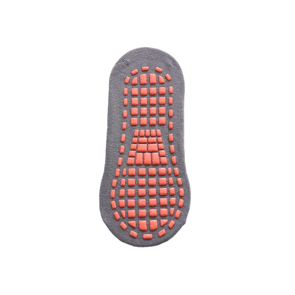 Calcetines antideslizantes para niños de 1 a 4 años gris