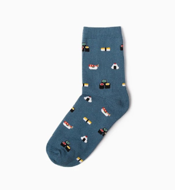 Calcetines con estampado de comida 2
