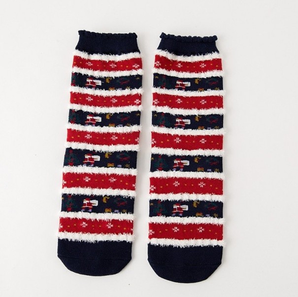 Calcetines de algodón navideños 6