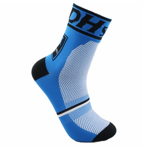 Calcetines de ciclismo azul
