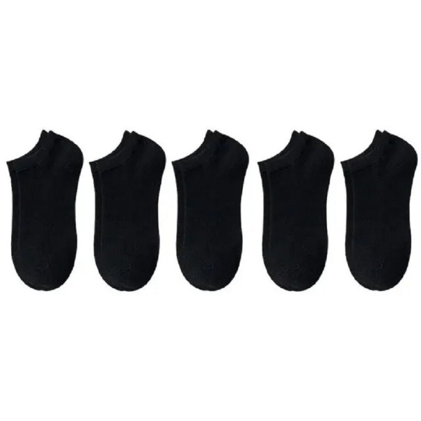Calcetines de hombre 5 pares negro