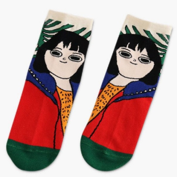 Calcetines de mujer con dibujos 5
