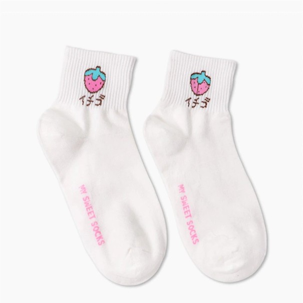 Calcetines de mujer con frutas 2