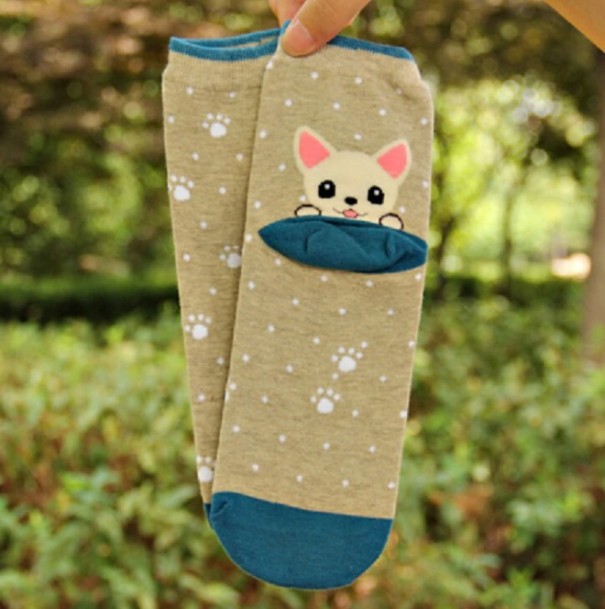 Calcetines de mujer con perros 4