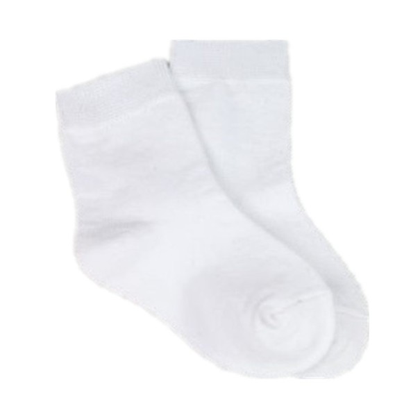 Calcetines de tobillo para niños 5 pares J873 blanco 4-6 años