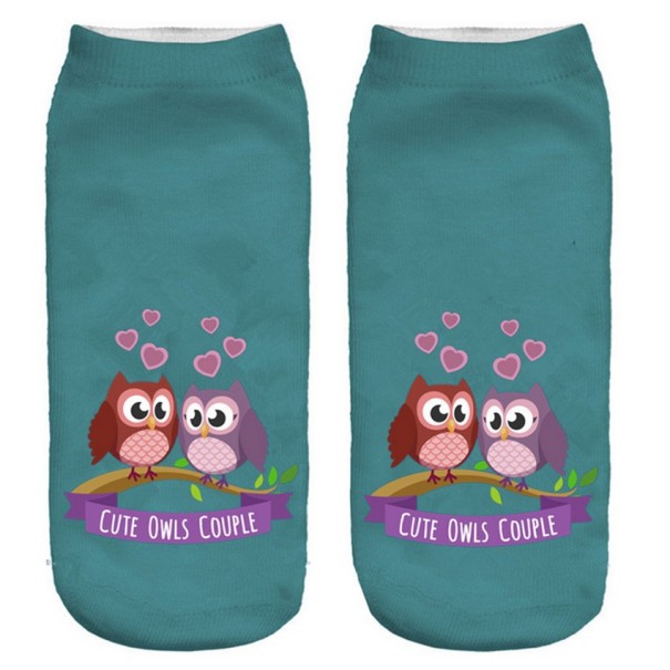 Calcetines infantiles con búhos 2