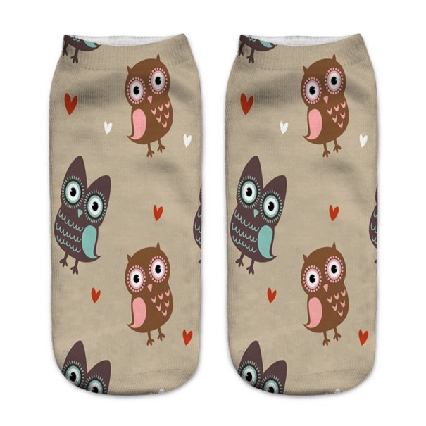Calcetines infantiles con búhos 5