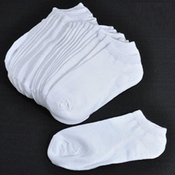 Calcetines tobilleros mujer - 10 pares blanco