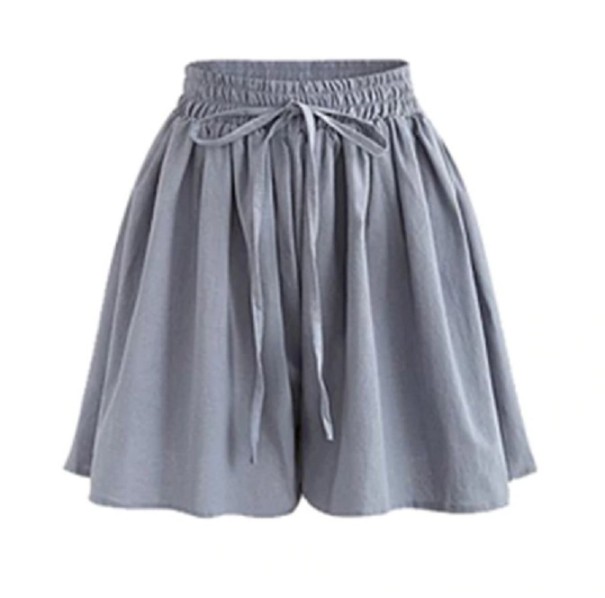 Calções de Verão Femininos cinzento L