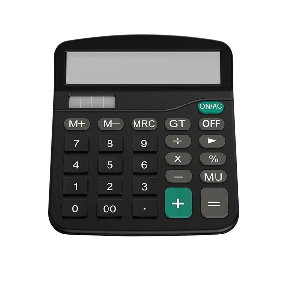 Calculator de birou negru