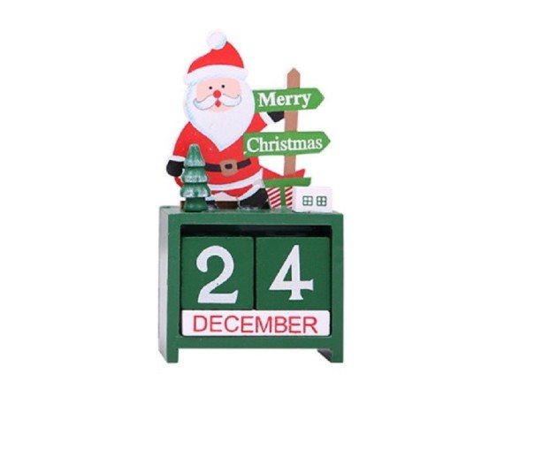 Calendar de advent din lemn 3