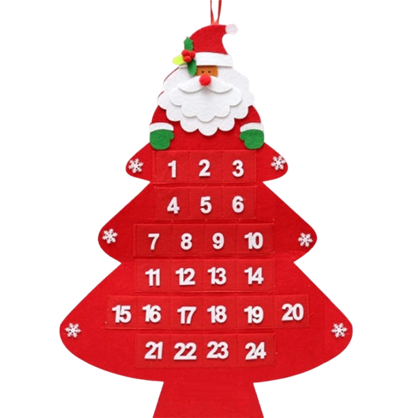 Calendar de advent suspendat 59 x 43 cm 1