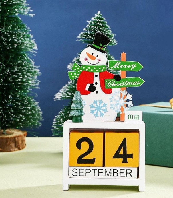 Calendar de Crăciun din cuburi 5
