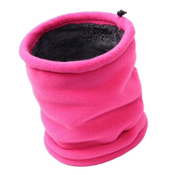 Calentador de cuello deportivo rosa oscuro