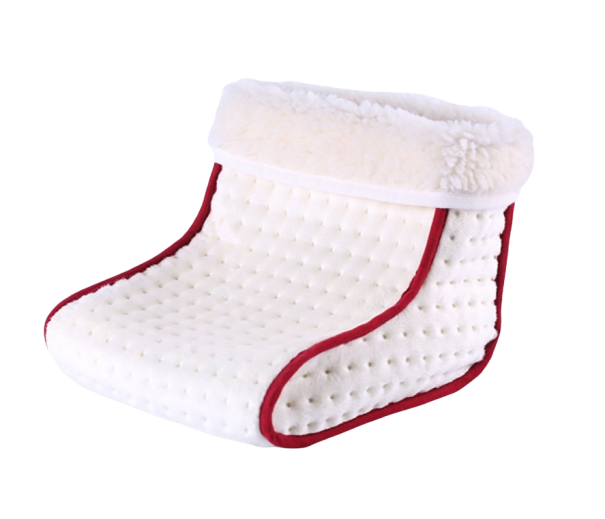 Calentador eléctrico de pies 27 x 26 x 22 cm Bolsa de masaje suave calefaccionada 220V 5 niveles de temperatura Funda lavable y extraíble Almohadilla térmica de invierno 1