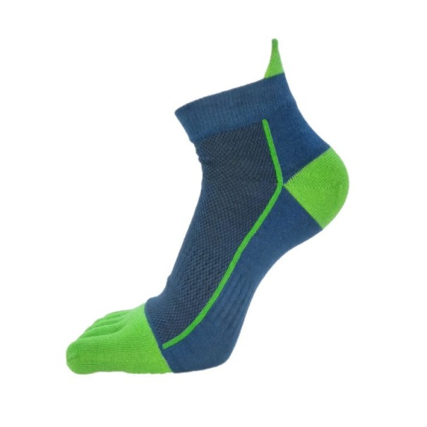Calze a dita da uomo - 5 paia A2427 blu