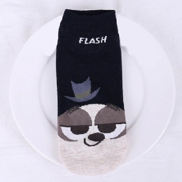 Calze da donna con animali delle favole 5