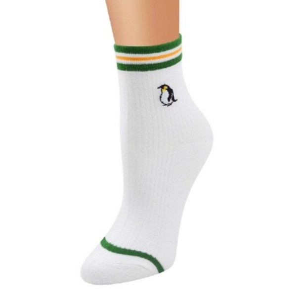 Calze da donna con uccelli verde