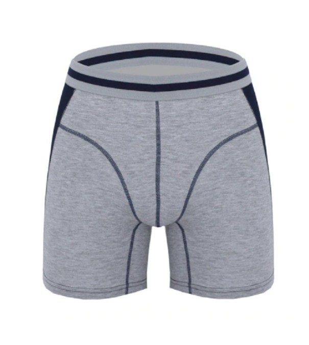 Calzoncillos bóxer largos para hombre B2 gris M