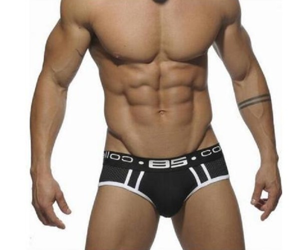 Calzoncillos sexys para hombre negro XS Calzoncillos sexys para hombre negro XS
