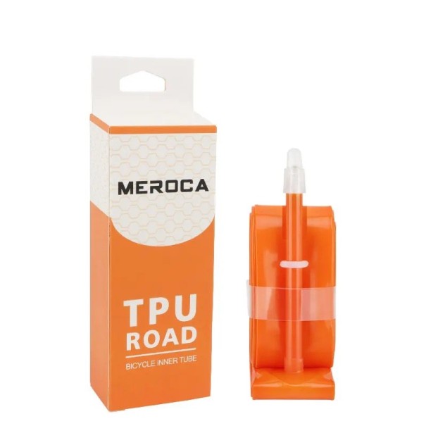 Cámara de bicicleta ultraligera de TPU 700×23C–32C con válvula francesa de 65 mm para bicicletas de carretera con llantas altas de 71 cm 1