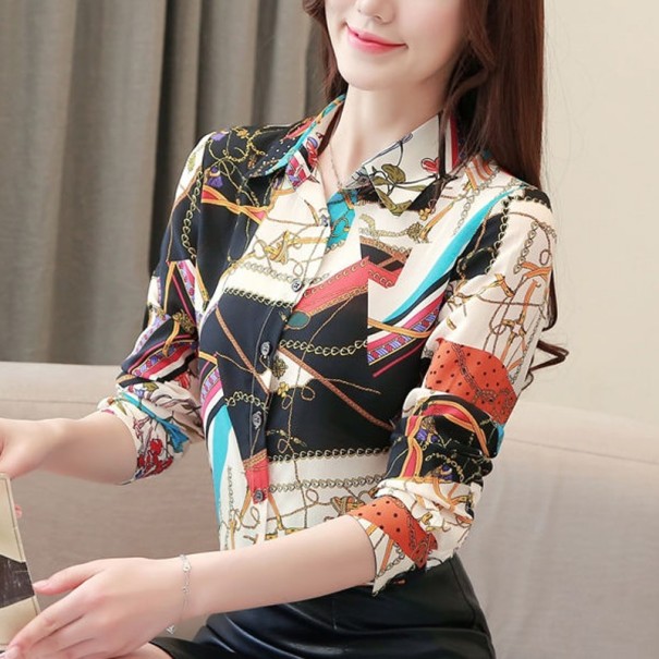 Cămașă de damă cu model Luana XS 2