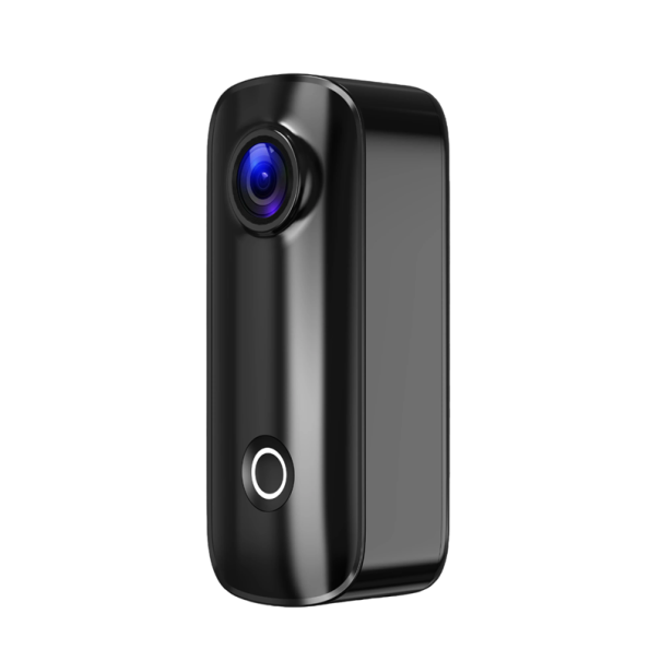 Caméra d'action 4K/30fps avec WiFi 2,4 GHz Connexion à l'application Stabilisation électronique de l'image Dimensions compactes 60x26x20 mm noir