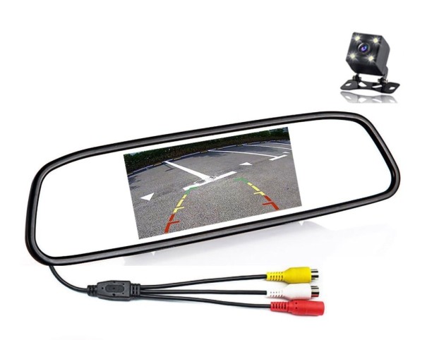Caméra de voiture dans le rétroviseur 1
