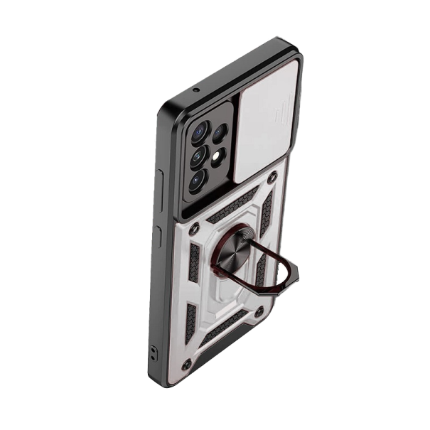 Camerabeschermhoes voor Samsung Galaxy S20 FE zilver