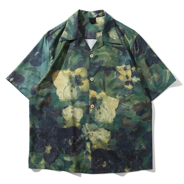 Camicia a maniche corte F618 M