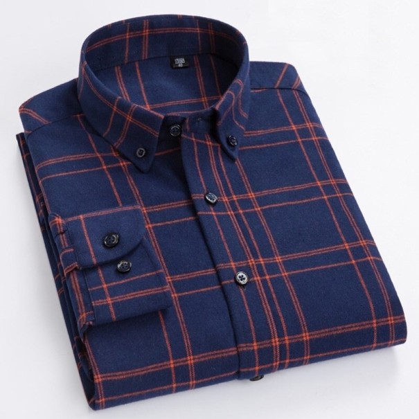 Camicia a quadri da uomo F615 XXS 7