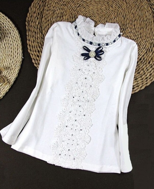 Camicia da ragazza A2834 12 C