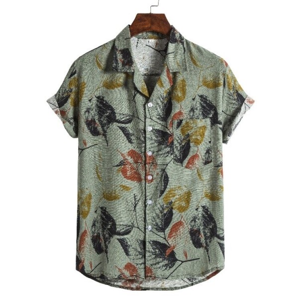 Camicia da uomo a maniche corte F534 L 1