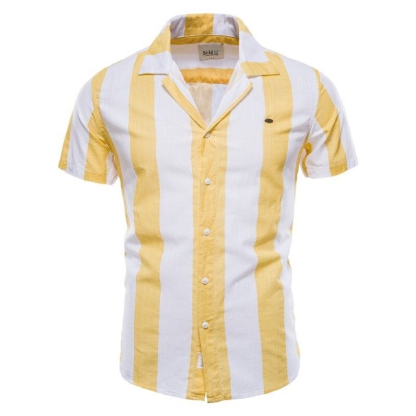 Camicia da uomo a maniche corte F797 XS 4