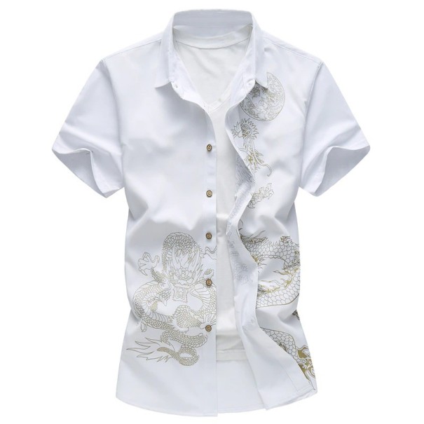Camicia da Uomo A3090 bianco XL 2